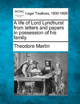 A life of Lord Lyndhurst from letters and paper... 124008305X Book Cover