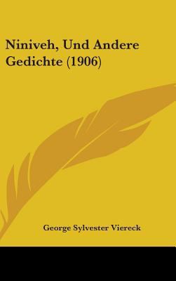 Niniveh, Und Andere Gedichte (1906) 1436623839 Book Cover