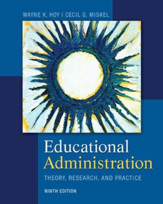 Educational Administration: Theory, Research, a... 0078024528 Book Cover