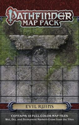 Game Pathfinder Map Pack: Evil Ruins Book