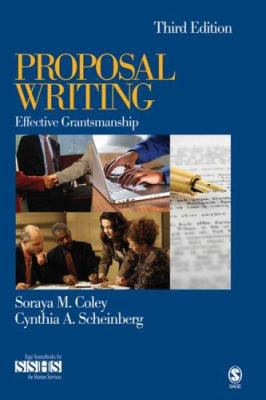 Proposal Writing: Effective Grantsmanship 1412937752 Book Cover