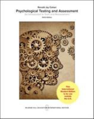 Psychological Testing and Assessment 1259922081 Book Cover