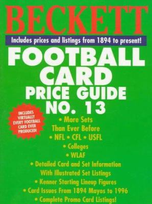 Beckett Football Card Price Guide 0676600603 Book Cover