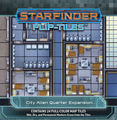 Starfinder Flip-Tiles: City Alien Quarter Expan... 1640783547 Book Cover