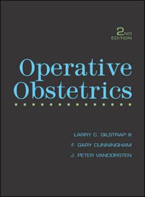 Operative Obstetrics 0838573878 Book Cover
