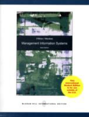 Management Information Systems. B01CMY9LB0 Book Cover