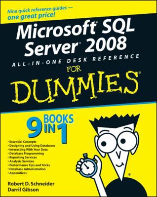 Microsoft SQL Server 2008 All-In-One Desk Refer... 0470179546 Book Cover