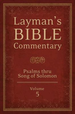 Psalms Thru Song of Songs 1620297787 Book Cover