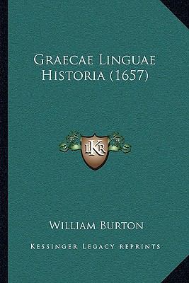 Graecae Linguae Historia (1657) [Latin] 1166157385 Book Cover