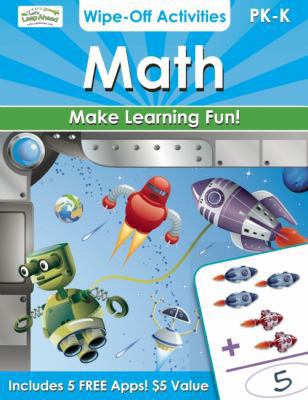 Math Wipe-Off Activities, PreK-K: Endless Hours... 1613510926 Book Cover