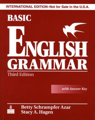 Basic English Grammar, 3rd Edition (Book & CD, ... 0131957341 Book Cover