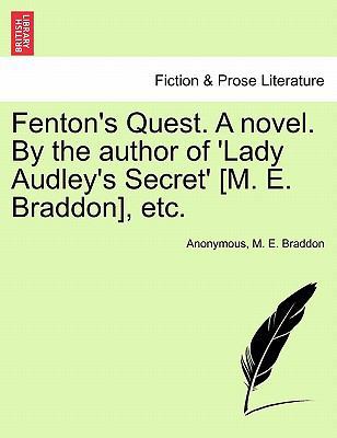 Fenton's Quest. a Novel. by the Author of 'Lady... 1241364702 Book Cover