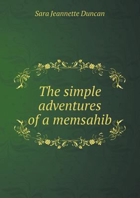 The Simple Adventures of a Memsahib 5518482361 Book Cover