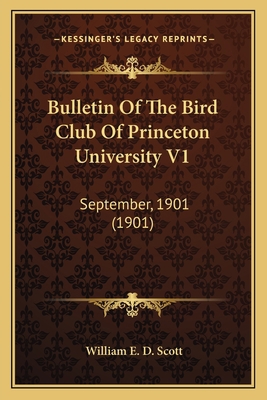 Bulletin Of The Bird Club Of Princeton Universi... 1167177592 Book Cover