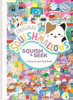 Squishmallows: Squish and Seek: A Search and Fi... 0063439530 Book Cover