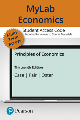 Mylab Economics with Pearson Etext -- Access Ca... 0135197058 Book Cover