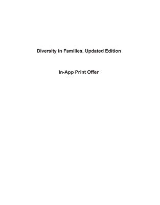 Diversity in Families, Updated Edition -- Books... 0134028031 Book Cover
