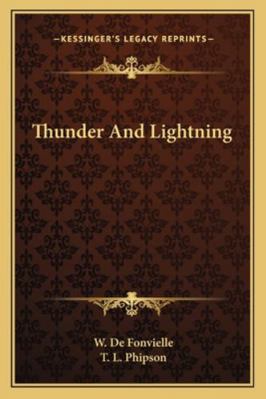 Thunder And Lightning 1163273856 Book Cover