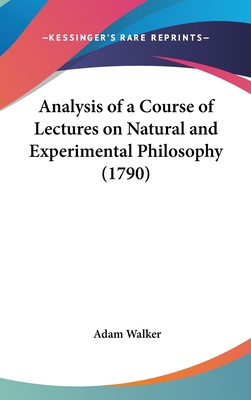 Analysis of a Course of Lectures on Natural and... 1161991557 Book Cover