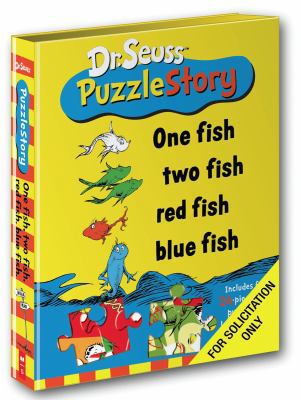 Dr. Seuss Puzzle Story: One Fish Two Fish Red F... 0545156793 Book Cover