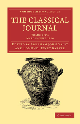 The Classical Journal 1108058140 Book Cover