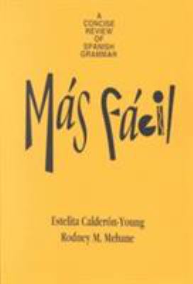 M?s F?cil: A Concise Review of Spanish Grammar 013178336X Book Cover