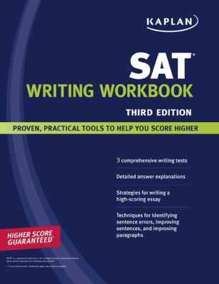 Kaplan SAT Writing Workbook 1419552147 Book Cover