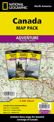 Canada [Map Pack Bundle] 1597756032 Book Cover