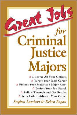 Great Jobs for Criminal Justice Majors 0658010638 Book Cover