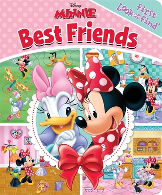 Disney Minnie: Best Friends First Look and Find 1450879195 Book Cover