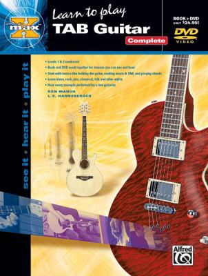 Alfred's MAX TAB Guitar Complete: See It * Hear... 0739045849 Book Cover
