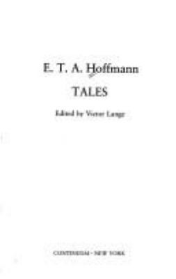 Tales: E.T.A. Hoffmann 082640264X Book Cover