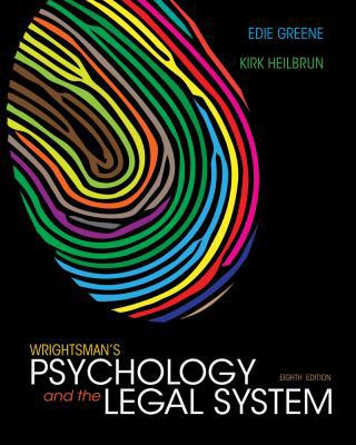Wrightsman's Psychology and the Legal System 1133951112 Book Cover