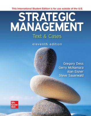 Strategic Management: Text and Cases ISE 1266200460 Book Cover