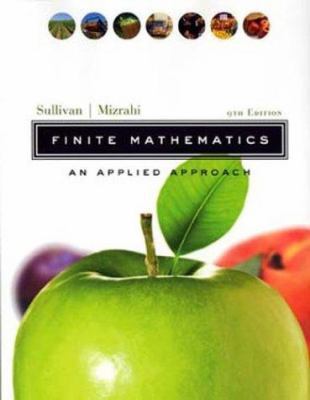 Finite Mathematics: An Applied Approach 0471328995 Book Cover