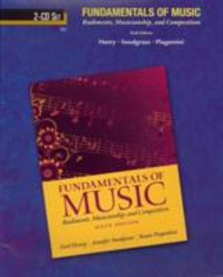 CD for Fundamentals of Music: Rudiments, Musica... 0205118348 Book Cover