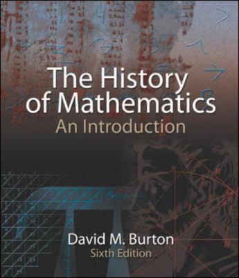 The History of Mathematics: An Introduction 0073051896 Book Cover