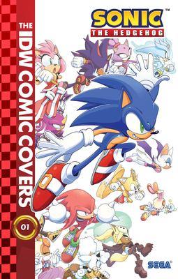 Sonic the Hedgehog: The IDW Comic Covers, Vol. 1 B0DWX8SBSN Book Cover