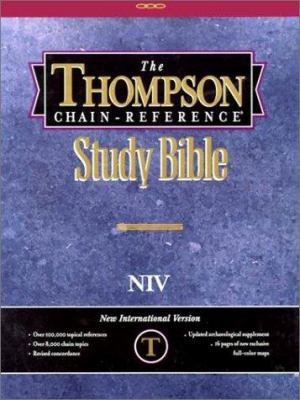 Thompson Chain Reference Bible-NIV-Deluxe 088707166X Book Cover