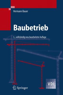 Baubetrieb [German] 3540321136 Book Cover