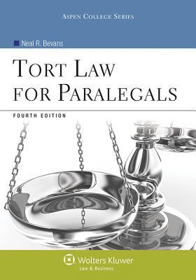 Tort Law for Paralegals 1454808721 Book Cover