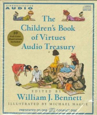 The Children's Book of Virtues Audio Treasury CD 067153601X Book Cover