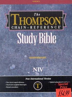 Thompson Chain Reference Bible-NIV 0887073328 Book Cover