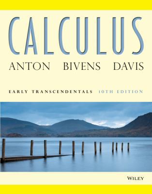 Calculus: Early Transcendentals, 10th Edition 0470647698 Book Cover