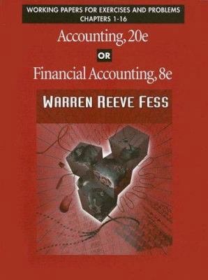 Accounting, 20e or Financial Accounting, 8e: Wo... 0324225873 Book Cover