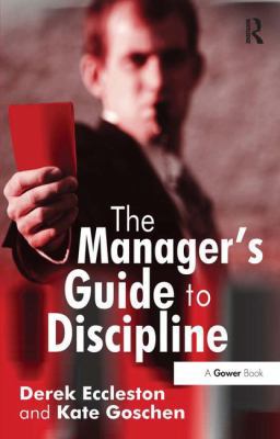 The Manager's Guide to Discipline 056608855X Book Cover