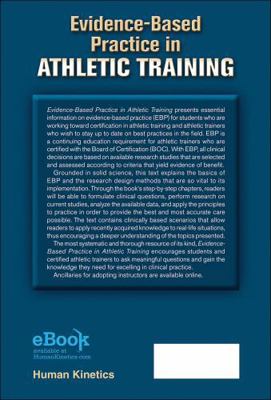 Evidence-Based Practice in Athletic Training 1450498159 Book Cover