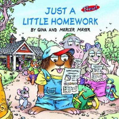 Just a Little Homework (Little Critter) 0375827455 Book Cover