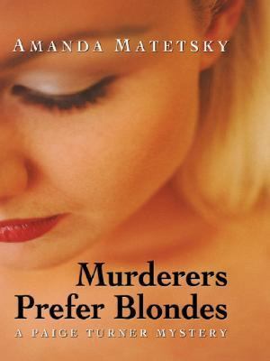 Murderers Prefer Blondes [Large Print] 0786260475 Book Cover