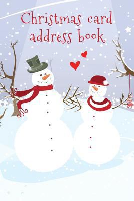 Christmas Card Address Book: An Address Book an... 1539118258 Book Cover